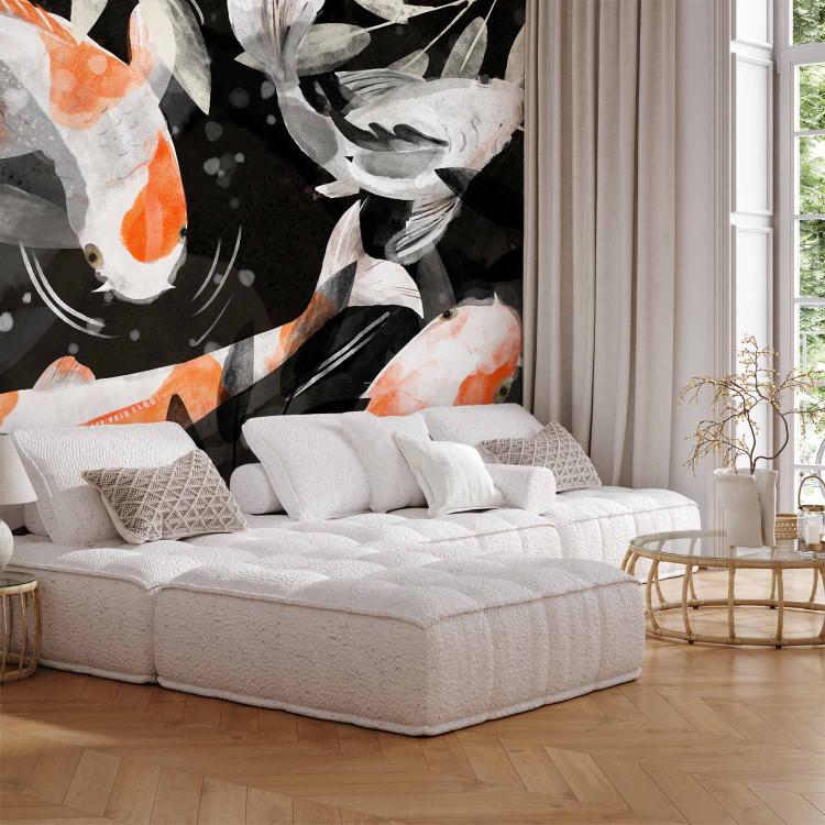 Papier Peint Panoramique 3D Motif Koi Simple Papier Peint Intissé Photo Muraux Pour Salon Enfant Chambre Décoration Noir Personnalisé Murale Moderne Poster 300x210 cm Papier Peint Panoramique 3D Motif Koi Simple Papier Peint Intissé Photo Muraux Pour Salon Enfant Chambre Décoration Noir Personnalisé Murale Moderne Poster 300x210 cm