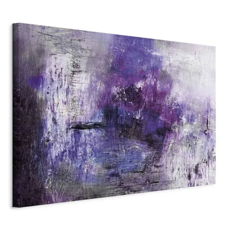 Scintillement large - Abstraction avec accent violet