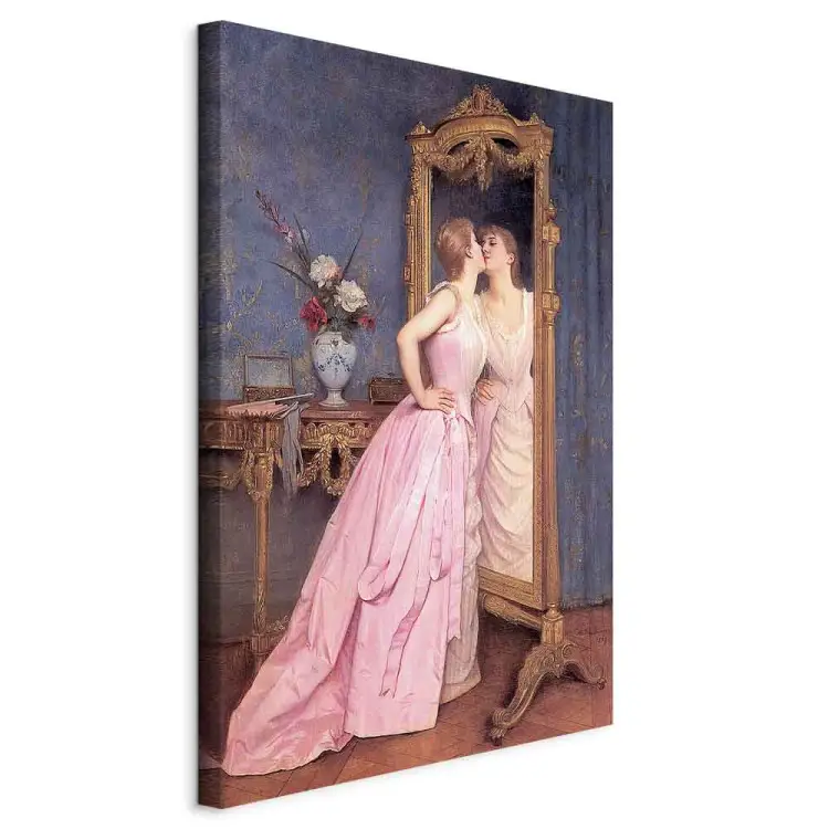 Vanité féminine vertical - Thème de l'amour de soi