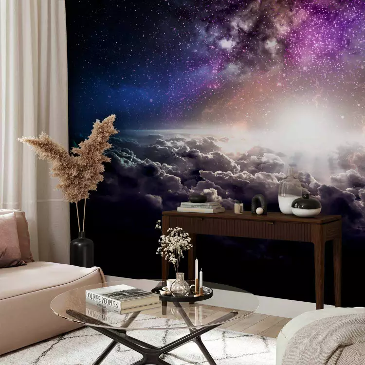 Galaxie - motif fantasy de l'espace et des étoiles scintillantes