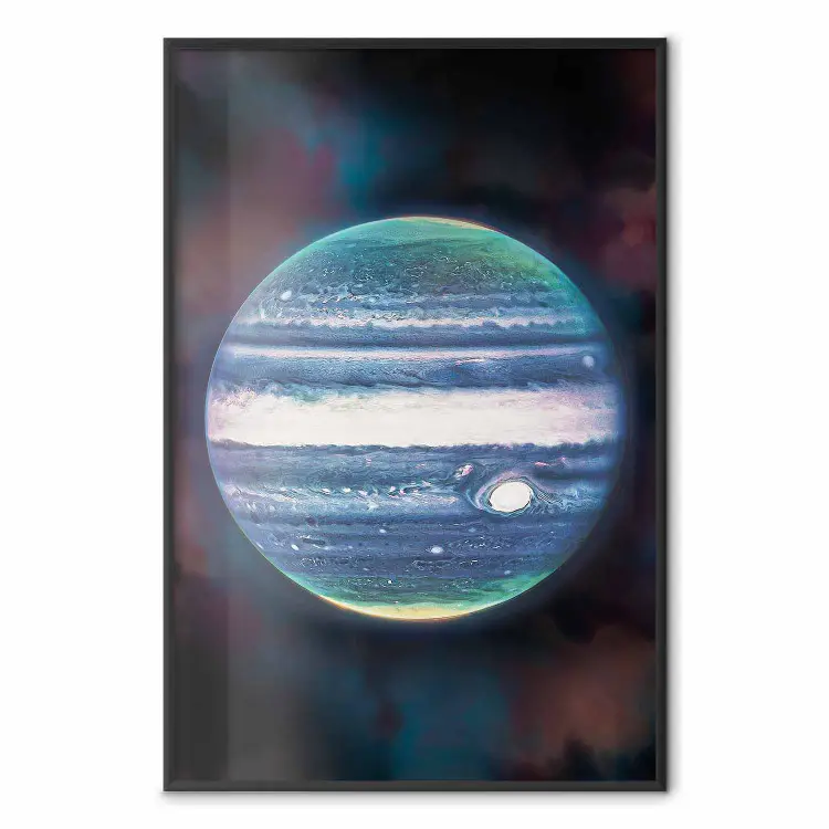 Planète Jupiter - zoom Jupiter espace aurores polaires