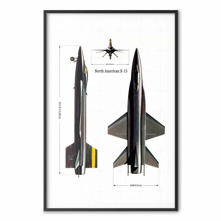 North American X-15 - avion-fusée aux dimensions
