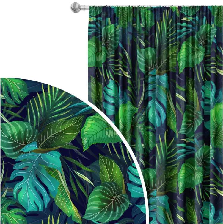 Philodendrons variés - feuilles exotiques vertes