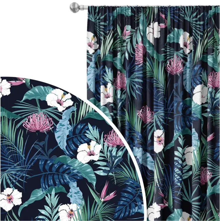 Jungle confortable - composition botanique de plantes tropicales