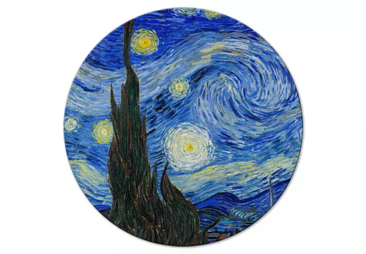 Nuit étoilée, Vincent Van Gogh - ciel sombre au-dessus de la ville