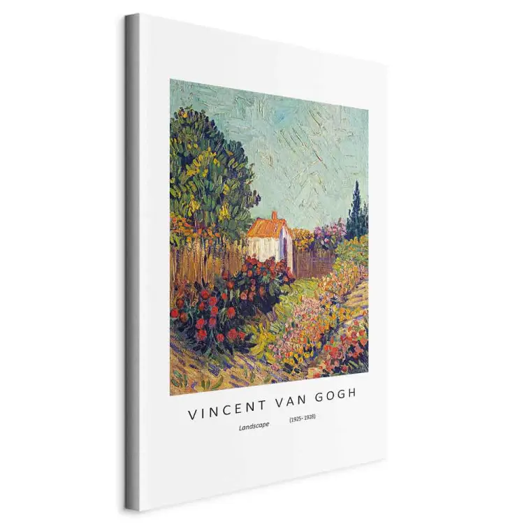 Vincent van Gogh - Paysage de Vincent van Gogh - reproduction colorée
