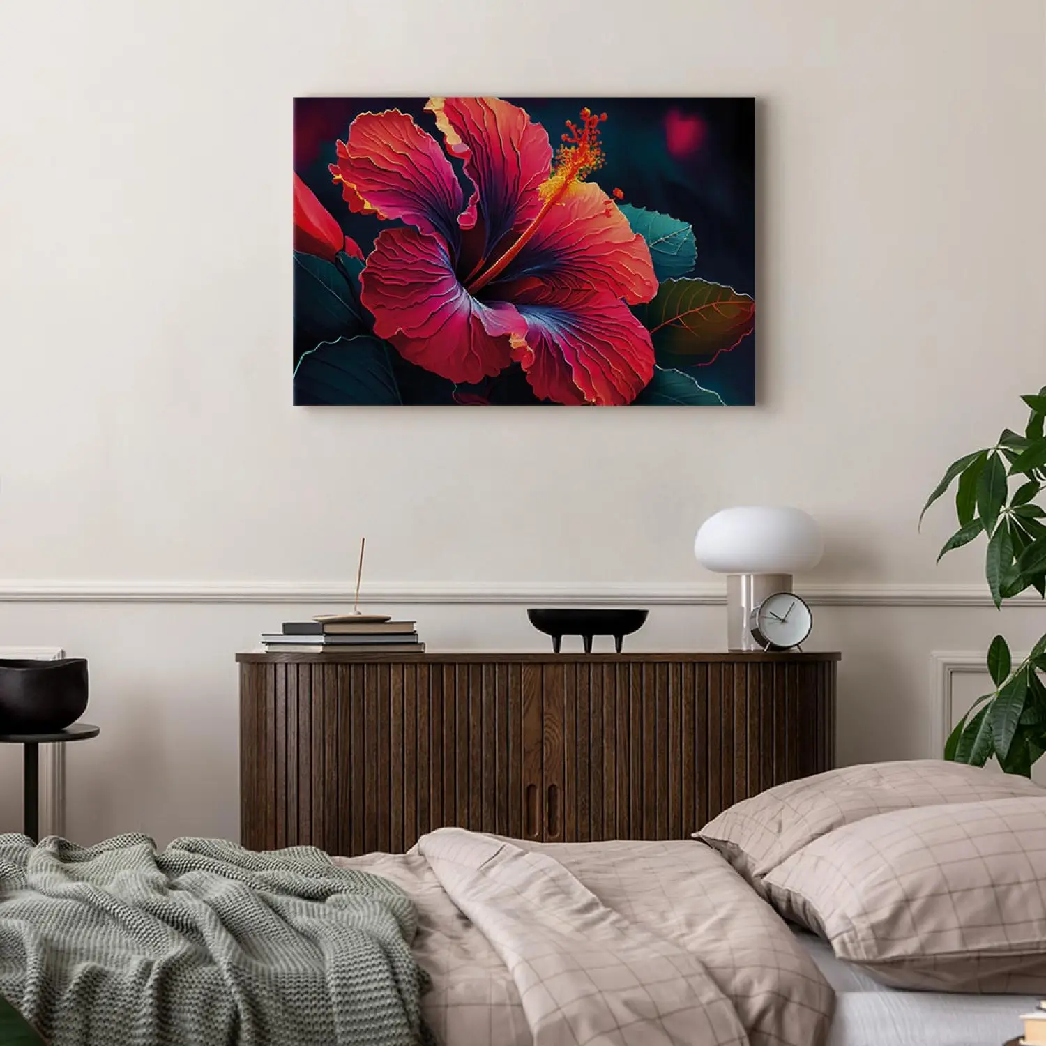 Affiche Poster 50x70cm Fleur Exotique Ancien - Décoration Murale, Papier, Marque ARTTOR
