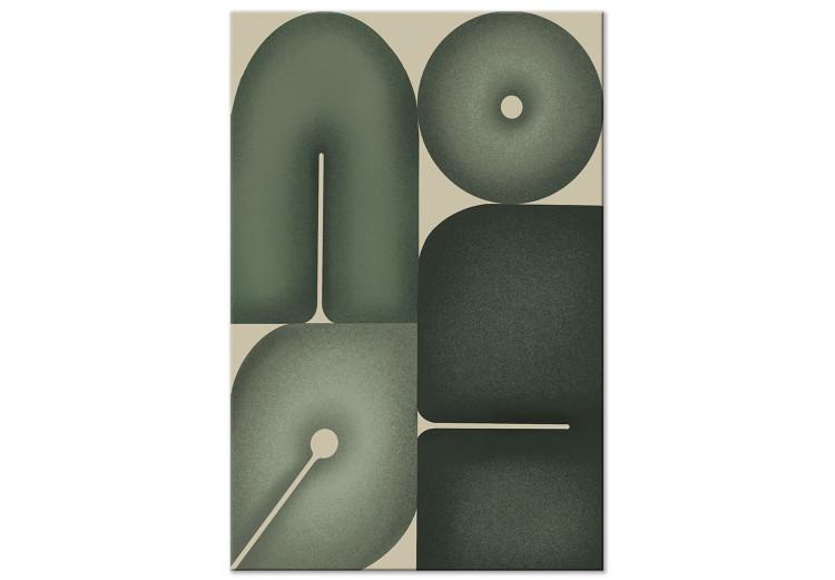 Sage Shapes - Geometric Forms in Shades of Green