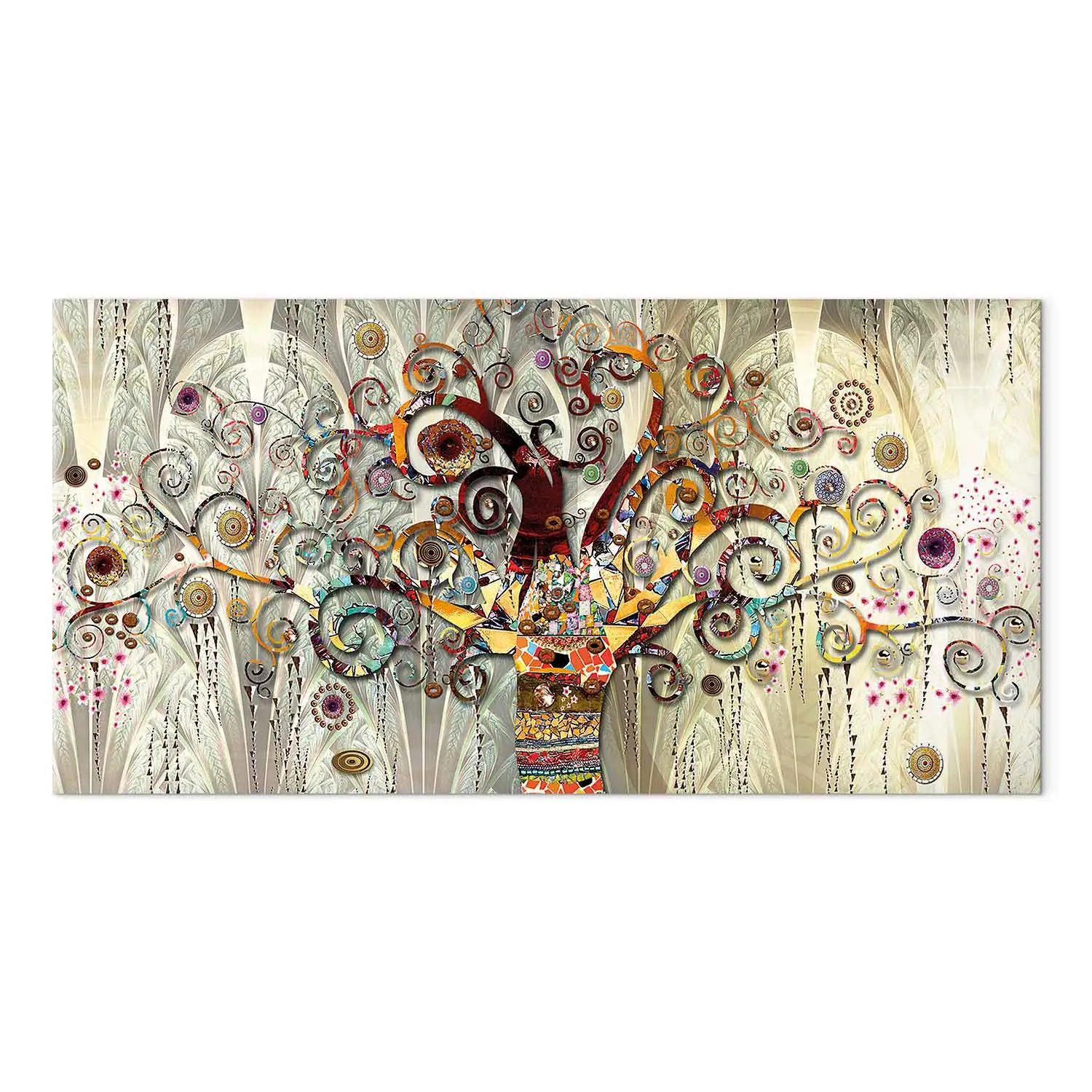 Gemartmall Arbre de vie Peinture par numéros pour adultes - Arbre de vie - Peinture par numéros pour adultes - Kit de peinture acrylique pour cadeau et décoration de la maison