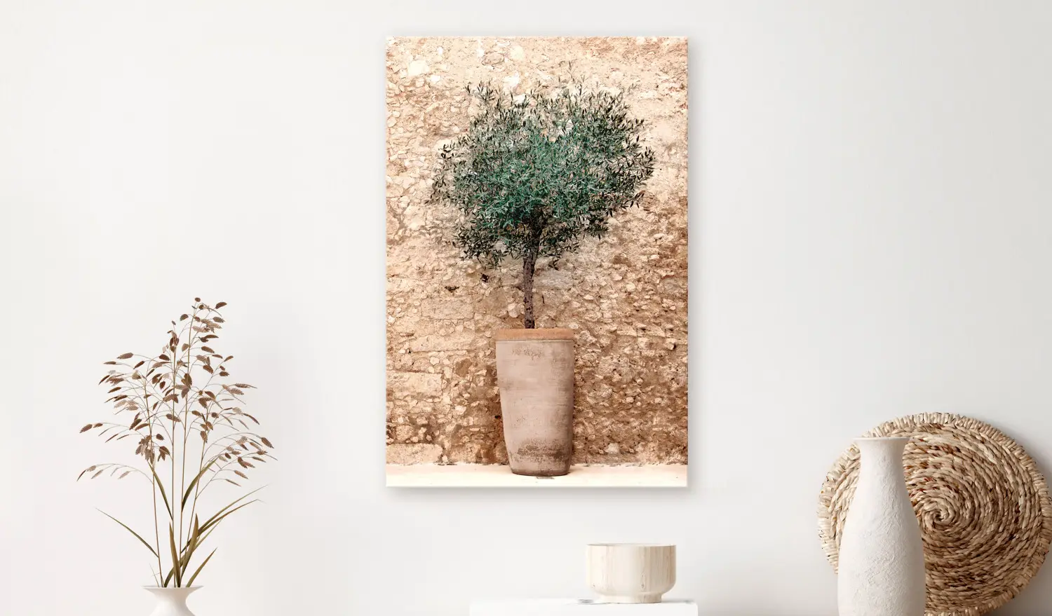 Tulup Image Sur Toile Tableau Imprimé 125x50cm - Pierres Zen