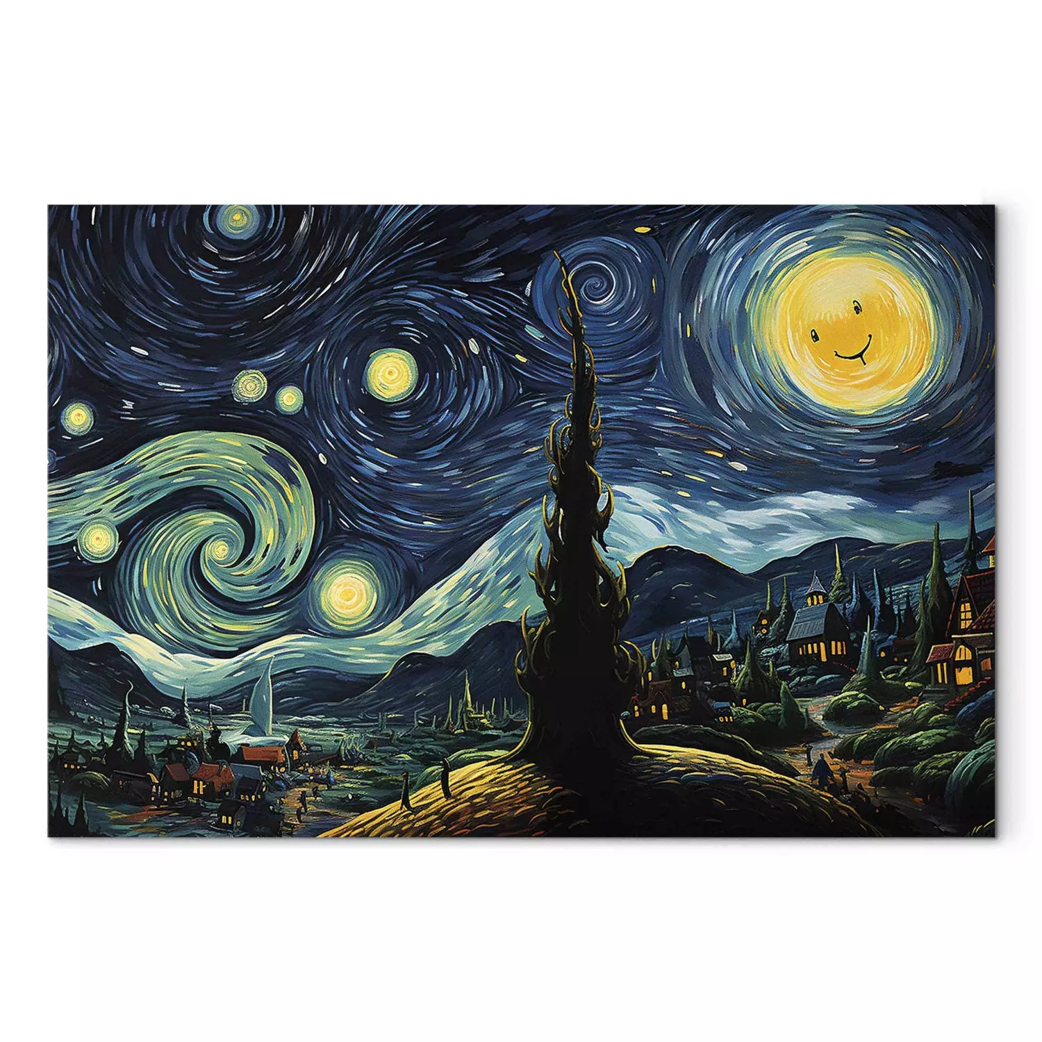 Tableau nuit van gogh cheap
