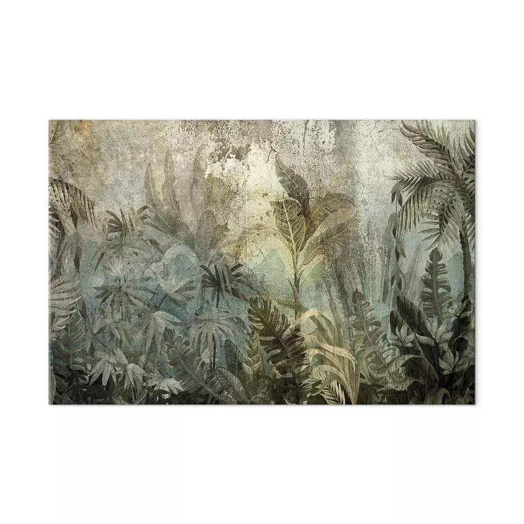 Tropiques - jungle exotique dans les tons verts naturels