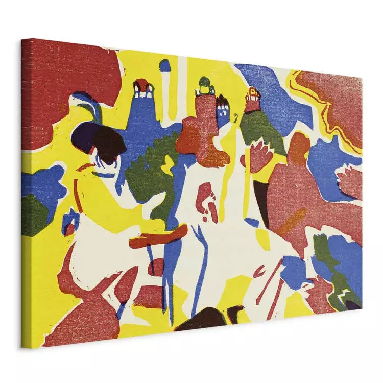 The Sound of Painting - Kandinsky’s Expressive and Colorful Composition