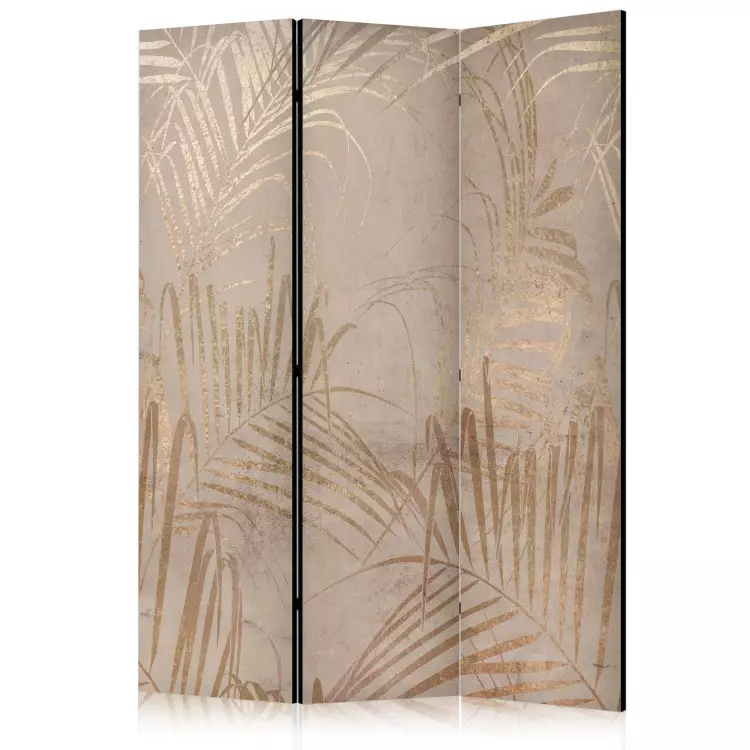 Rivage palmier - composition beige artistique