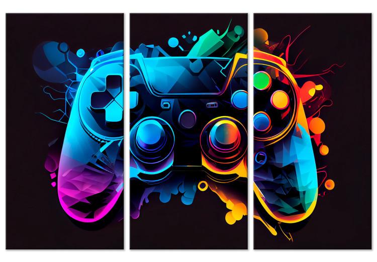 Impression sur Toile 5 Pieces Playstation Gamer Arena Gaming