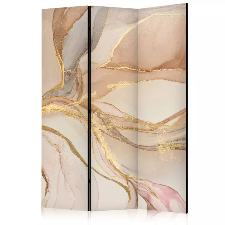 Abstraction désertique - composition beige imitant le marbre