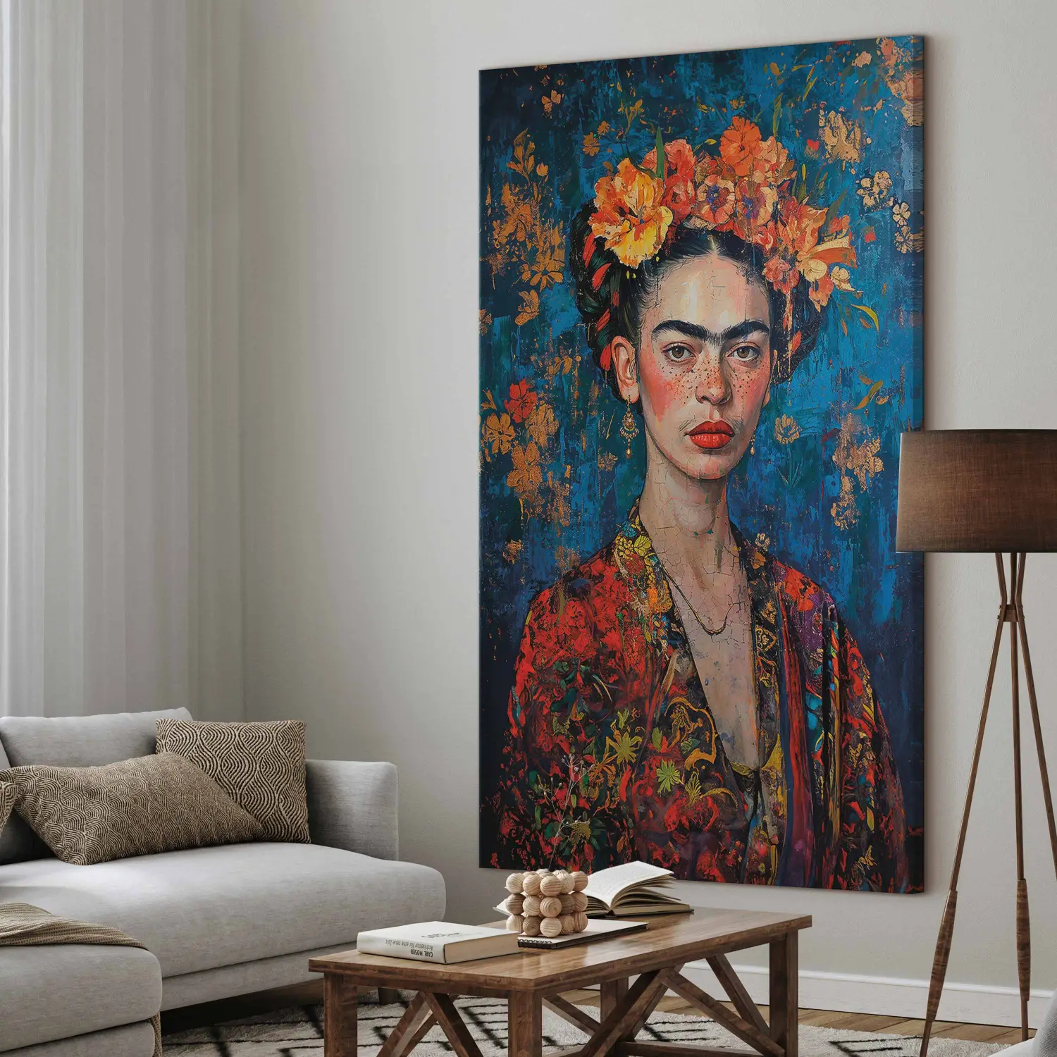 Le monde humain dans un cadre par l'artiste Ingrida Urbonavičienė
