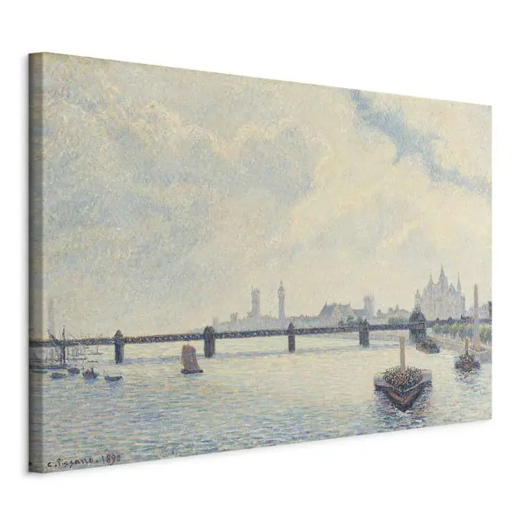 Camille Pissarro - Pont de Charing Cross, Londres
