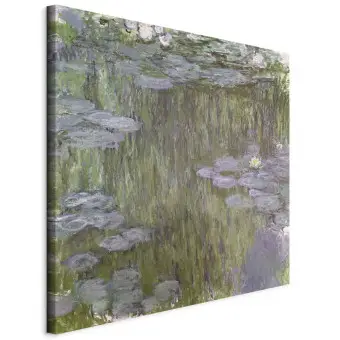 Tableau sur toile. Claude Monet, Falaise à Pourville