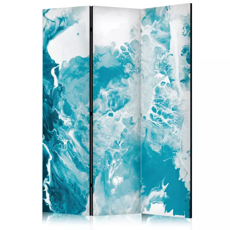 Bleu abstrait - couleurs marines rappelant le marbre