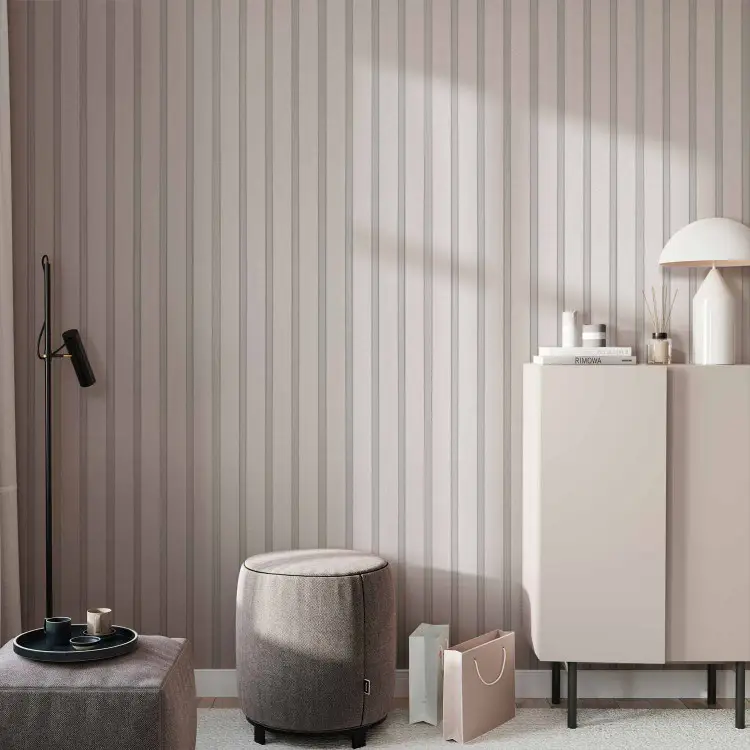 Tasseau - harmonie et lumière dans les lattes décoratives blanches