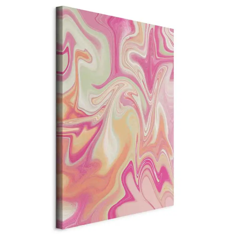 Rose frénétique - motif énergique aux couleurs chaudes
