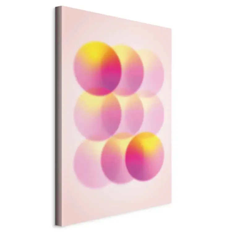 Bulles colorées - dégradés pastel en cercles délicats