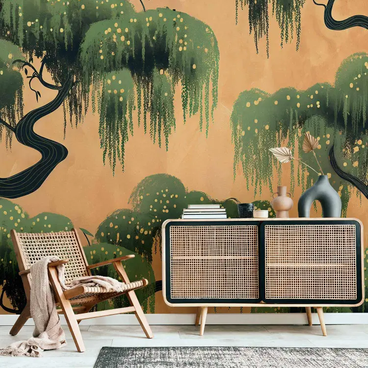 Fond Arbre De Vie Par Kate Spa Fond, Papier Peint Mural 3d Arbre Coloré
