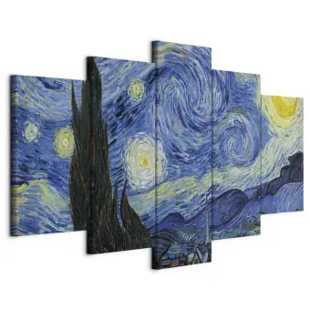 Starry Night Mural – Vincent Van Gogh - Déco Wallpaper