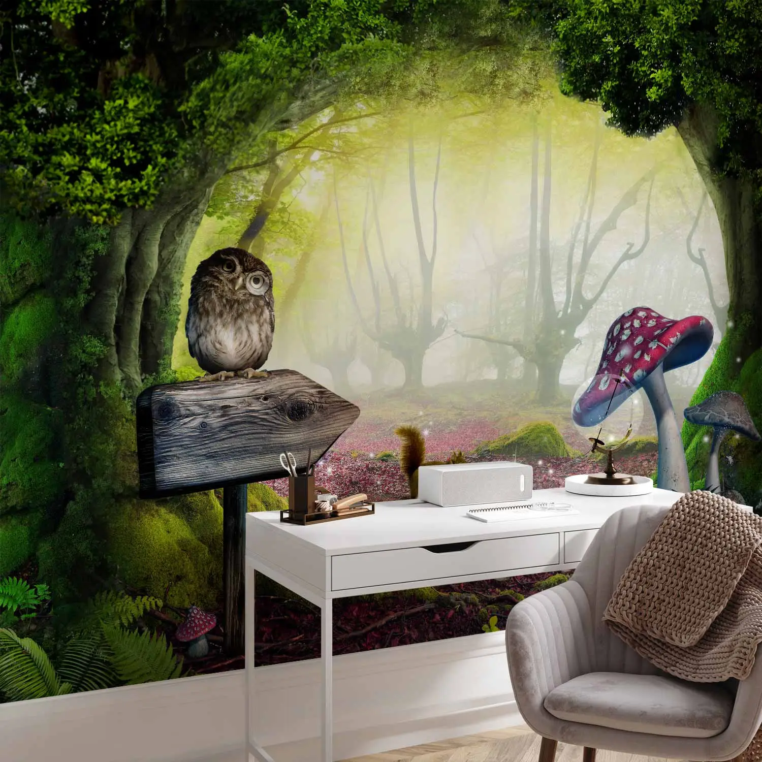 35 Punaises Décoratives Animaux Forêt - Écureuil, Renard, Hibou, Champignon... | Pour Tableau Liège, Affichage, Décoration Murale