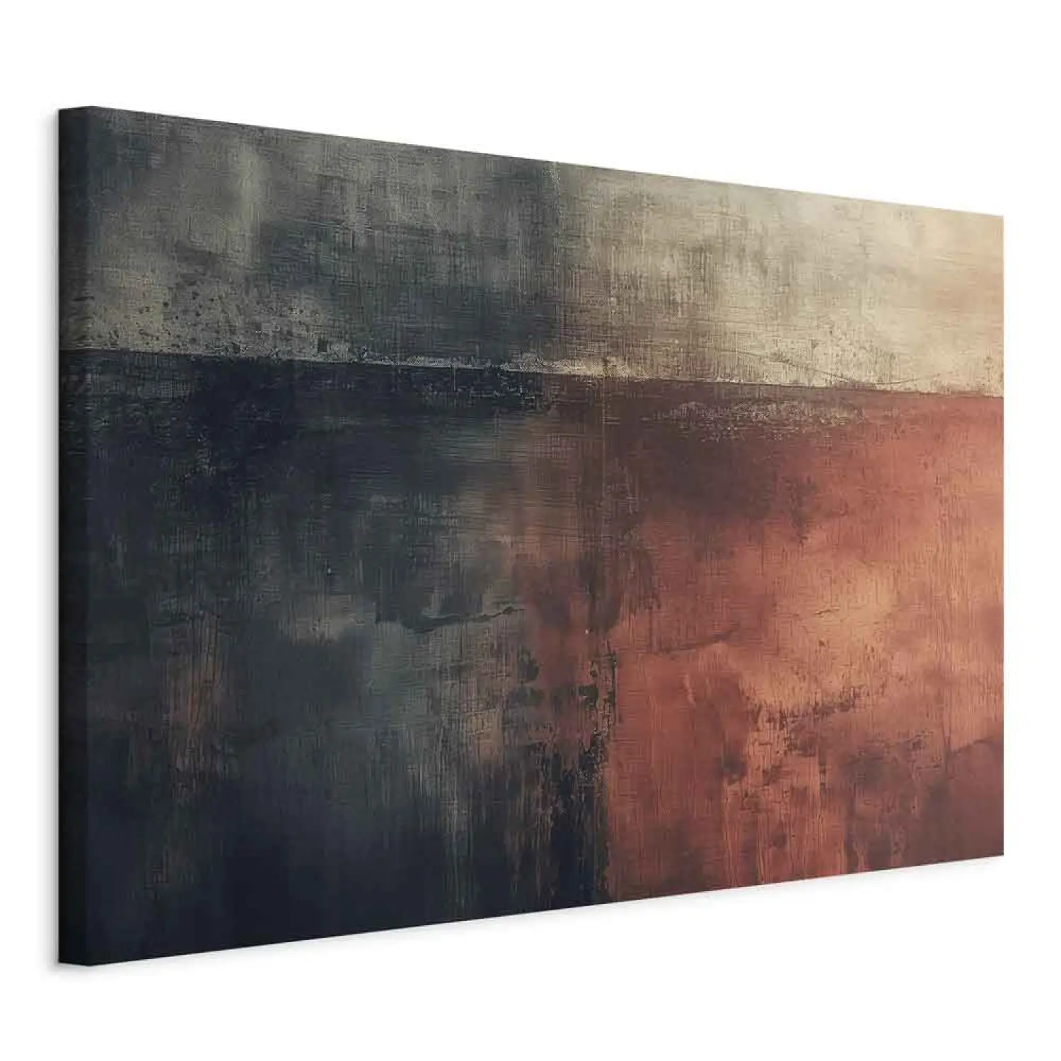 Tableau abstrait minimaliste Héritage ancestral | Angela BP