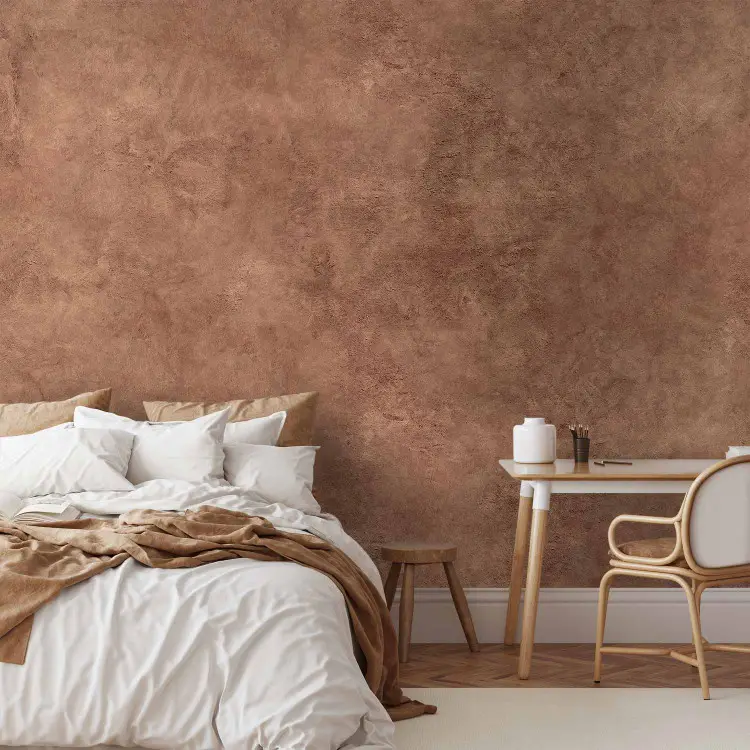 Terre cuite et texture - limewash inspiré de la teinte naturelle de l’argile