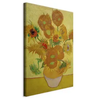 CADRE IMPRESSION SUR Bois Tournesols De Van Gogh EUR 21,09 - FR