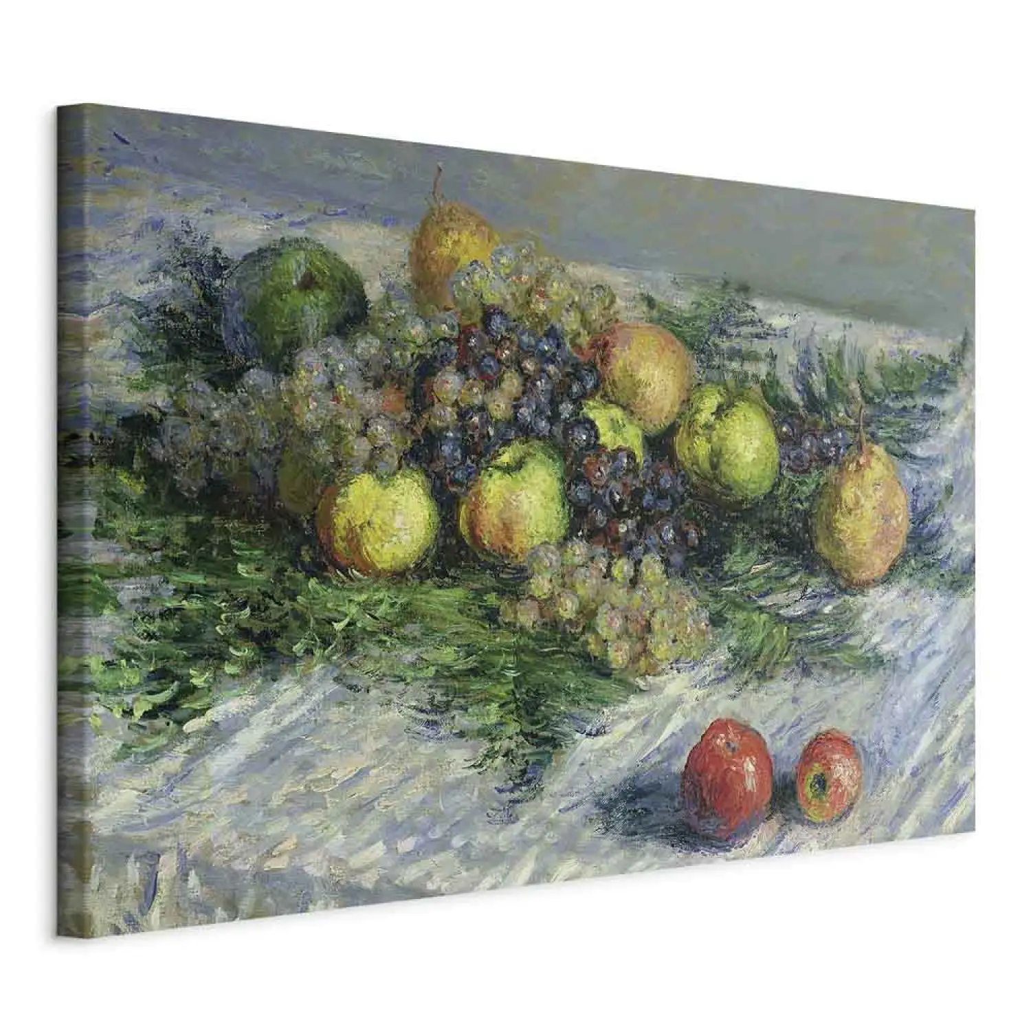 Tableau mural Claude Monet - Nature morte aux poires et raisins