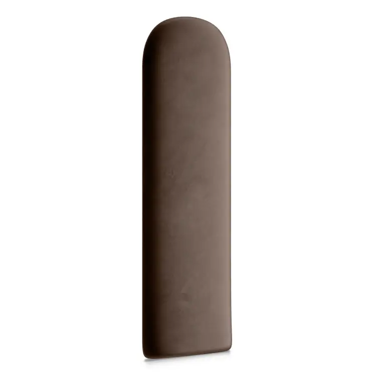 Coussin Mural Rembourré 20x60 Cm Vert Bouteille - Panneau Acoustique 3D Moderne Pour Tête De Lit
