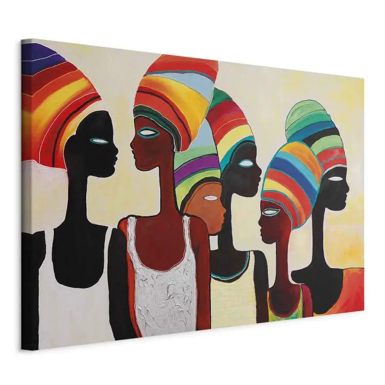 Égyptiennes en pleine couleur