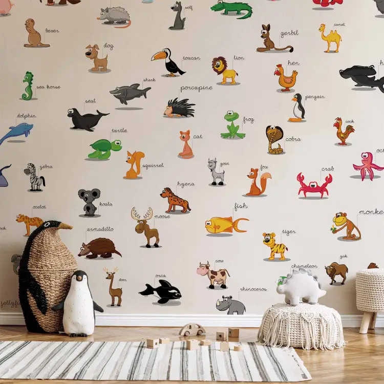 Animaux pour enfants avec noms en anglais à apprendre