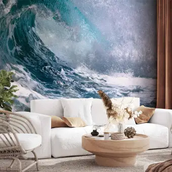 Ulticool – Tapisserie Murale Décorative Chambre - La nature Grande Vague Mer - 200 x 150 cm Grand – Papier Peint Tissu – Tapestry Aesthetic Wall - Décoration Panoramique