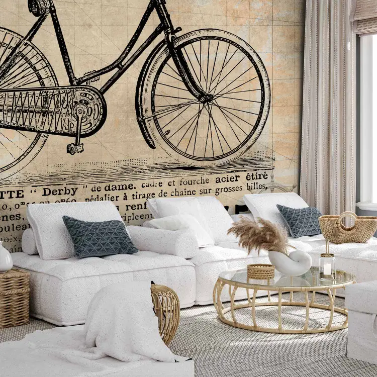 pedalier ancien de vélo décor art déco collection • EUR 23,00