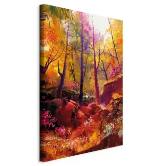 EOBROMD Kit de Peinture par Numéros pour Adultes Débutants Paysage, Kits DIY Artisanat peinture à numéro adulte, Peinture par Numéros pour Décoration de la Maison Cadeau 40x50cm (Sans Cadre
