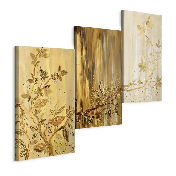 Feuilles dorées