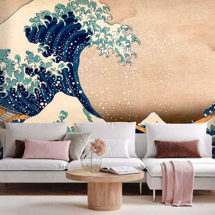 Hokusai: La grande vague de Kanagawa (reproduction)