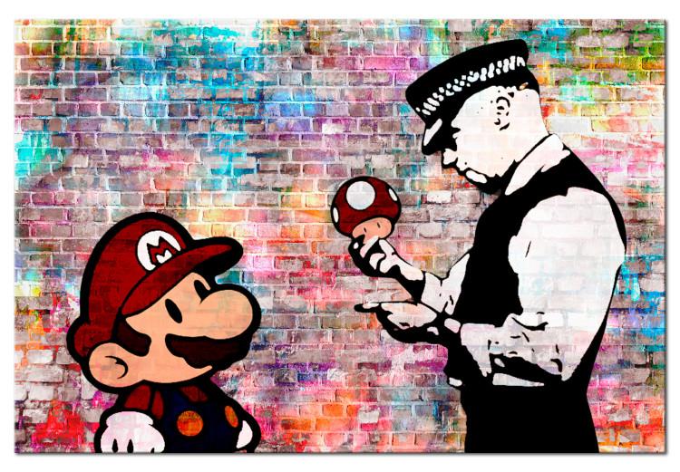 Tableau Street Art Banksy Le Mur