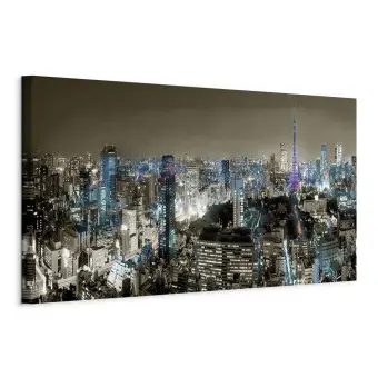 Toile Impression 50X70cm Le World Trade Center entouré par le