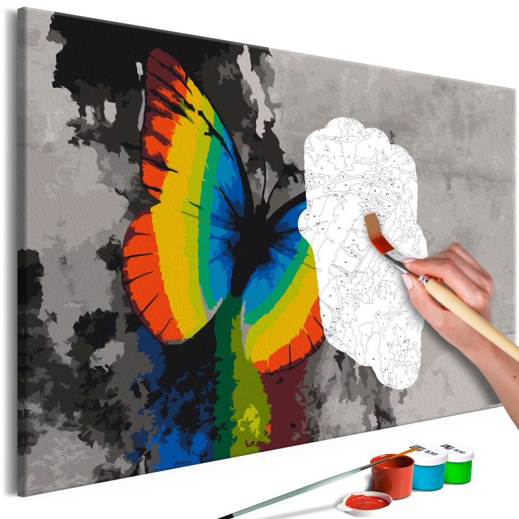 Peinture par numéros Colourful Butterfly 108000 additionalImage 3