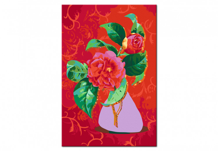 Numéro d'art adulte Bouquet in a Purple Vase 136500 additionalImage 4