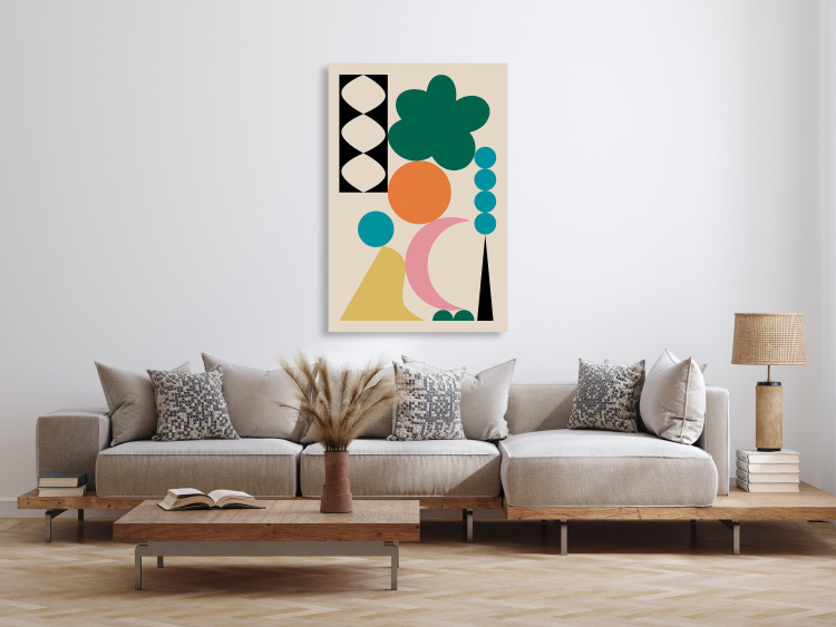 Tableau tendance Colorful Composition - Arrangement of Colorful Abstract Elements 149900 additionalImage 3