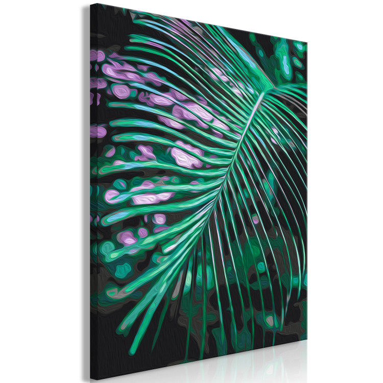 Kit de peinture par numéros Morning Freshness - Green Palm Leaf With Water Drops 146210 additionalImage 6