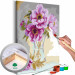Kit de peinture par numéros Fleurs dans un vase 107130