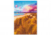 Tableau peinture par numéros Golden Grasses - Ionian Sea Beach, Pink Clouds and a Sailboat 144530 additionalThumb 4